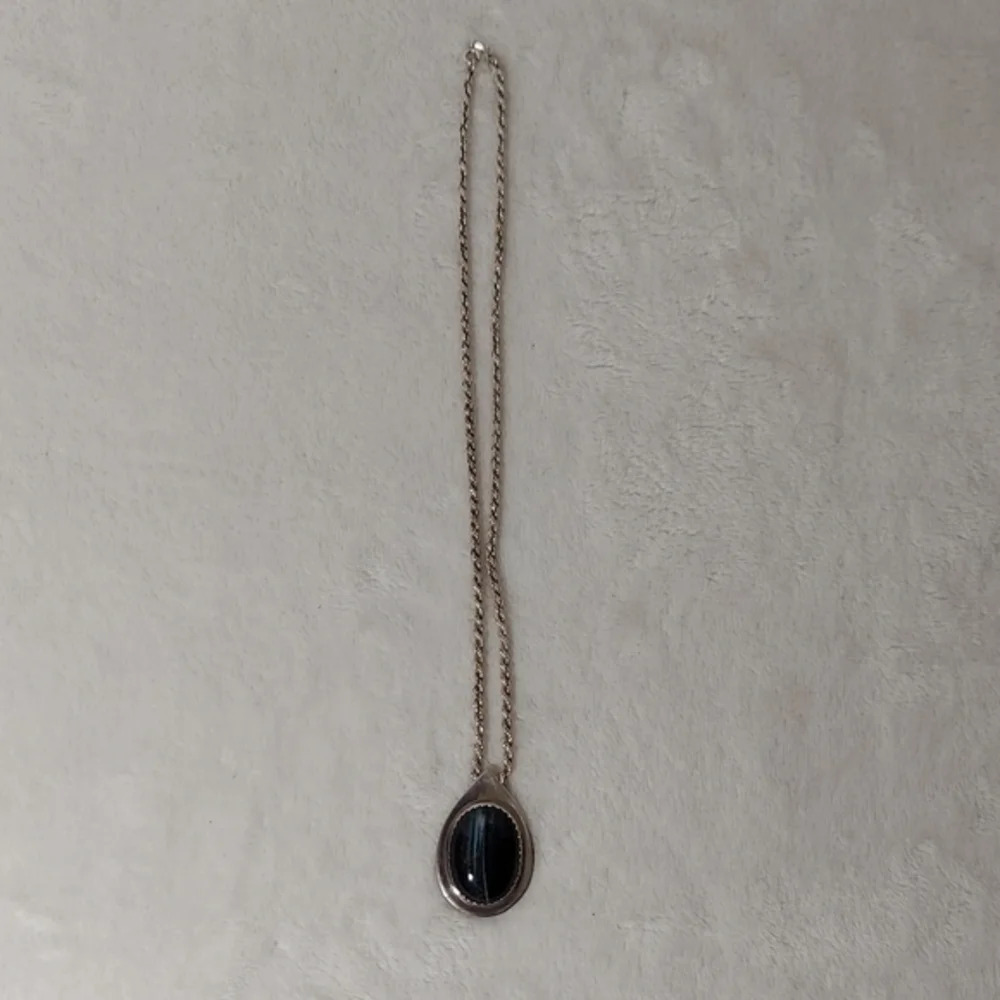 Sterling Silver Labrodite Cabochon - Picture 9 of 10